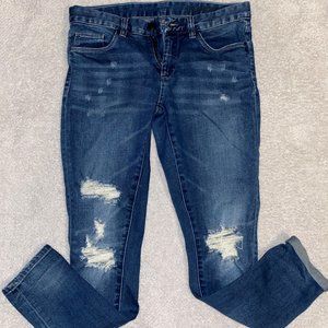 Blank NYC Distressed Skinny Jeans